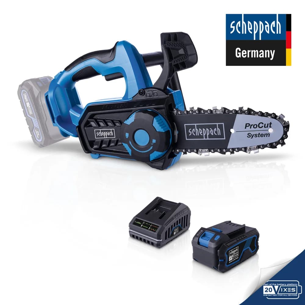 Scheppach BC-TCS200-X-SET L Akülü Ağaç Kesme Makin