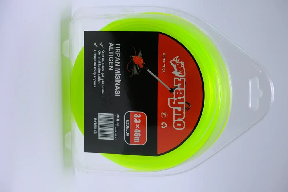 Rayno Altıgen Tırpan Misinası 3.5MMX41M