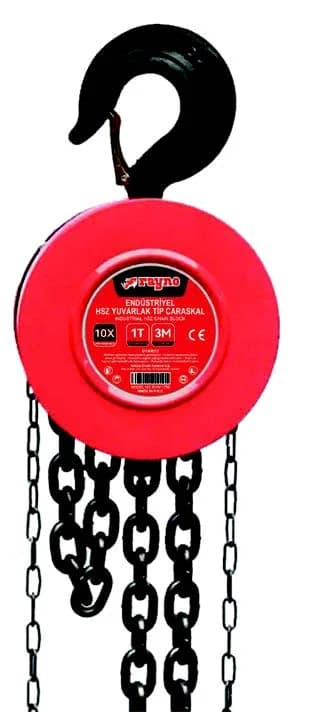 Rayno Endüstriyel Hsz Yuvarlak Tip Caraskal 2 Ton x 3 mt
