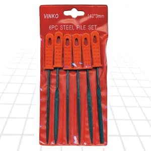 Blu-Mol VI29309 6 LI Saatçi Eğe Seti 140x3 mm