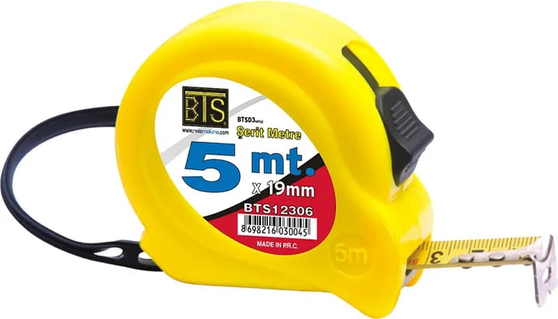 Bts BTS12307 Btsd3 Serisi Şerit Metre 5mt X 25mm