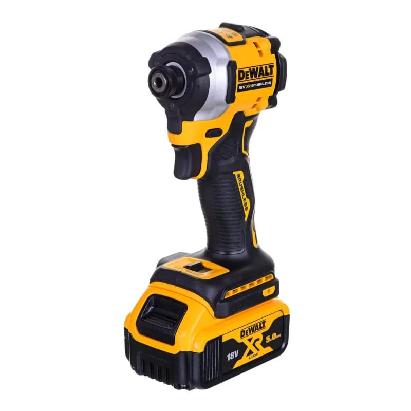 DeWalt DCF850P2T 18V 5.0AH LI-ION ÇİFT AKÜLÜ PROFESYONEL KÖMÜRSÜZ DARBELİ TORNAVIDA