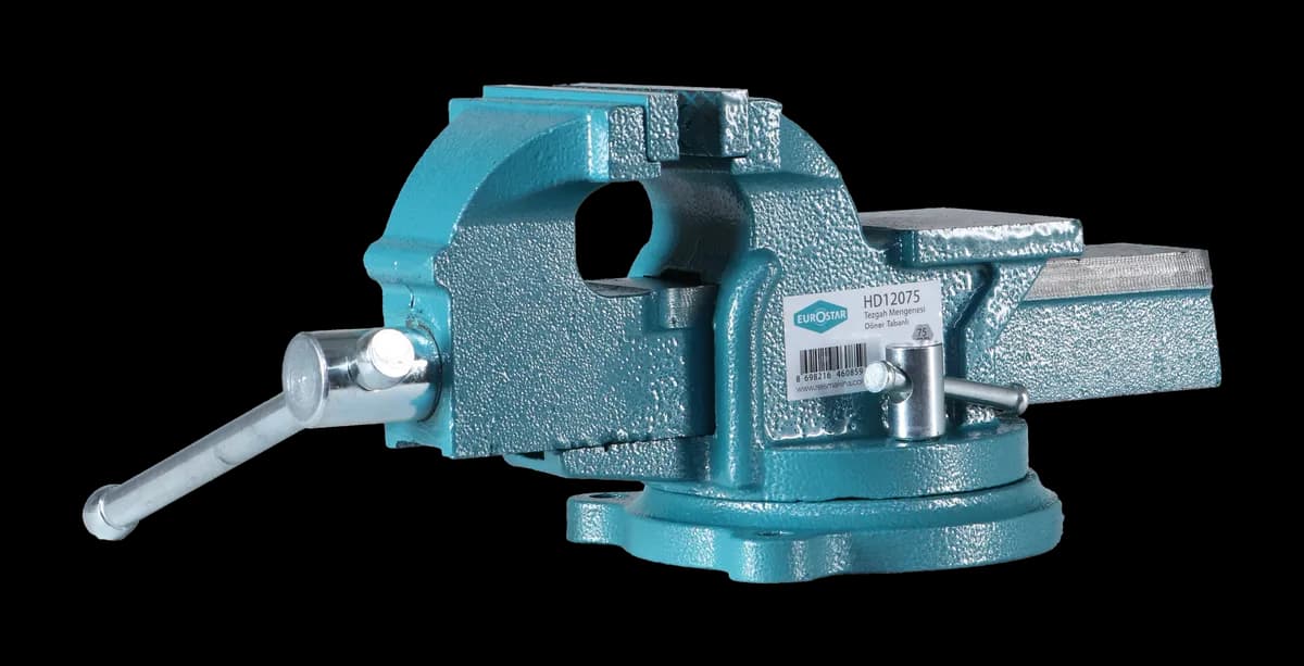 Eurostar HD12075 Tezgah Mengenesi Döner Tabanlı 75MM