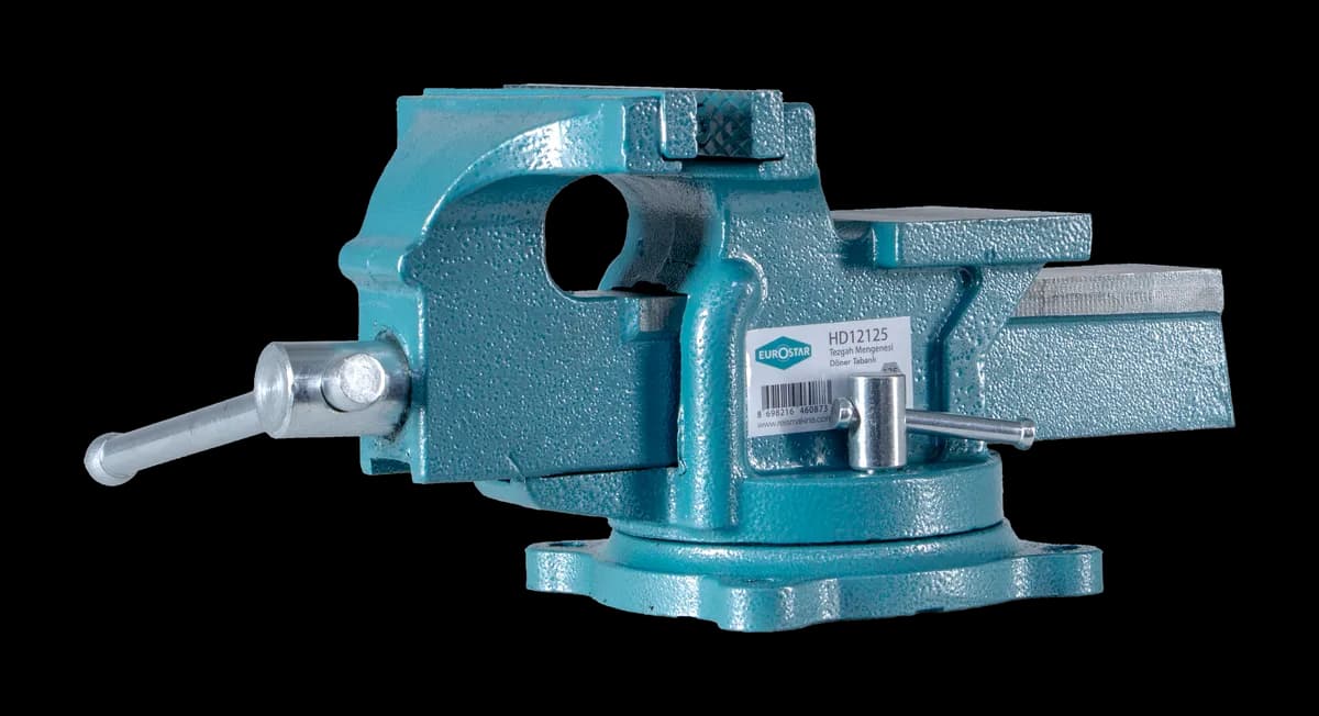 Eurostar HD12125 Tezgah Mengenesi Döner Tabanlı 125MM