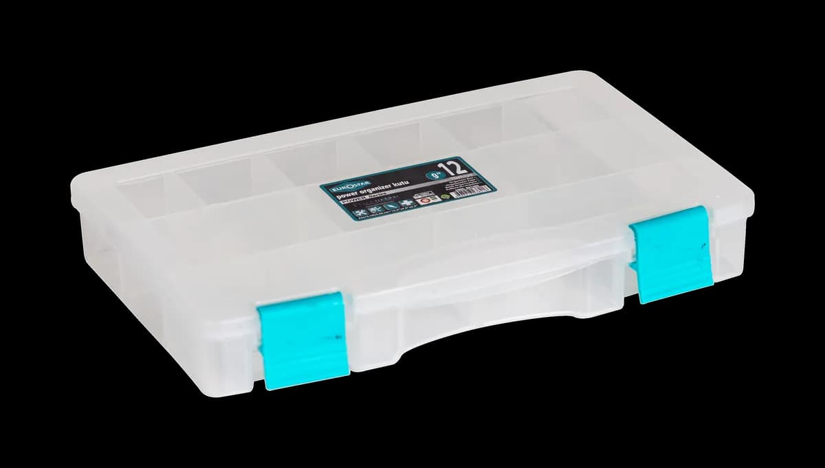 Eurostar KK1309 Power Şeffaf Organizer Kutu 09"