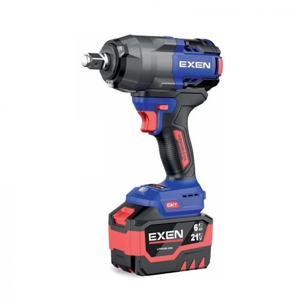 EXEN EN 244 SM - 21V 4Ah 1/2''Soket 750N.m Kömürsüz Şarjlı Somun Sökme