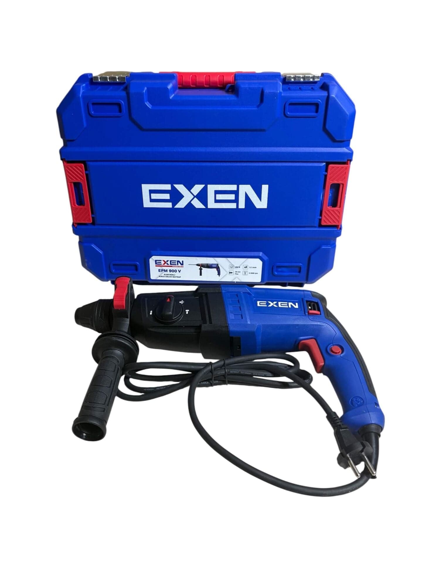 EXEN EPM 1610 BL - 1600W 52mm 20J Kömürsüz Elektrikli Kırıcı-Delici Matkap