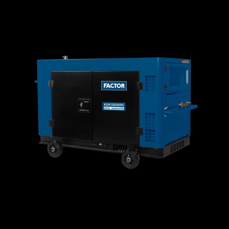 Factor KDK13500SC Dizel Jeneratör 13.5 Kva Monofaze