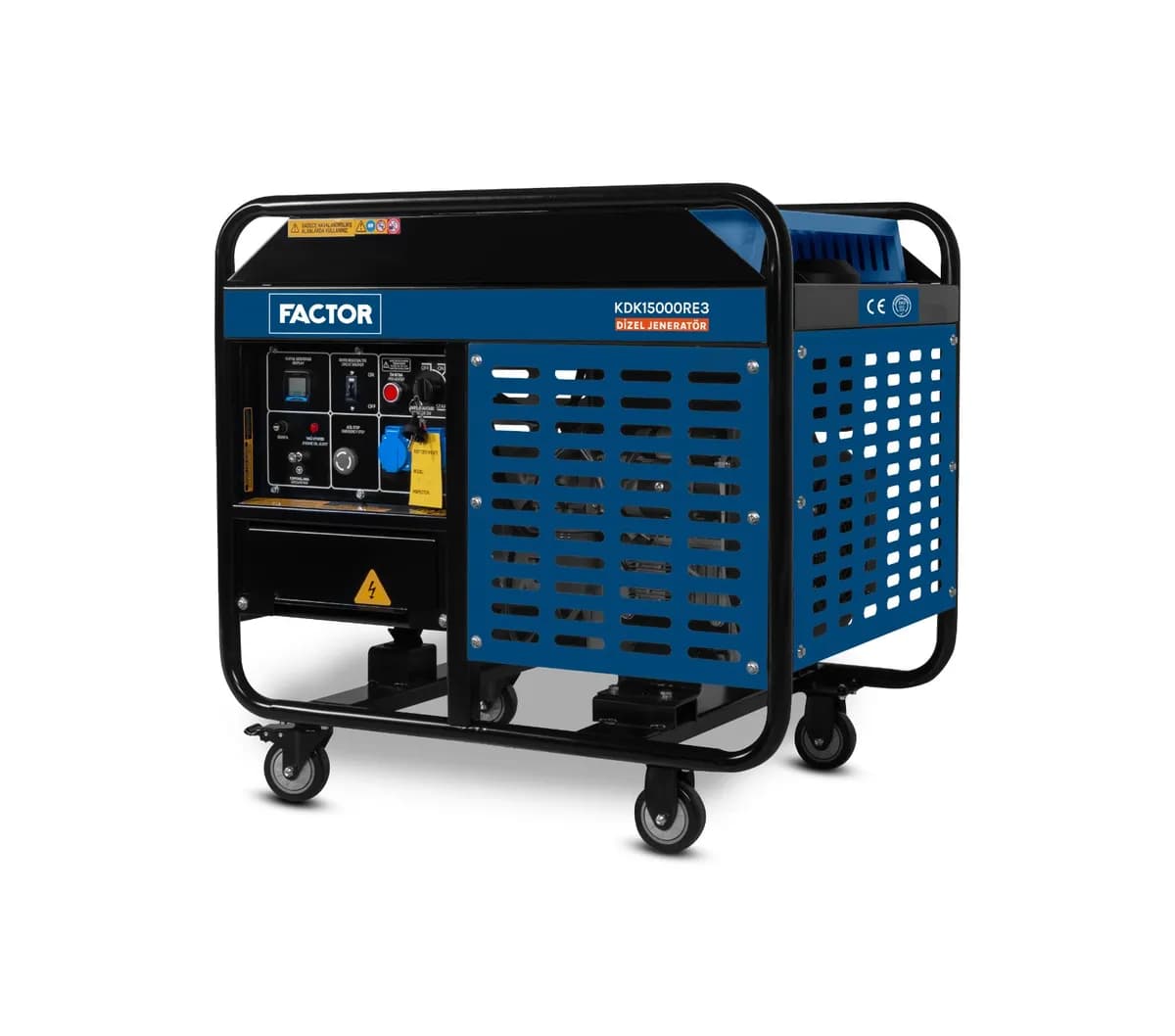 Factor KDK15000RE3 Dizel Jeneratör  15 Kva  Trifaze