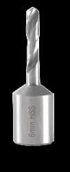Factor OAD10MM HSS Matkap Ucu - 19 mm Weldon, Ø 10 X 55