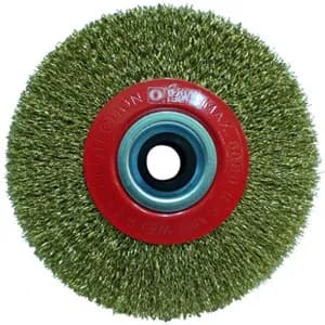 Hawk HA10109 Sarı Telli Daire Fırça 200x75 mm