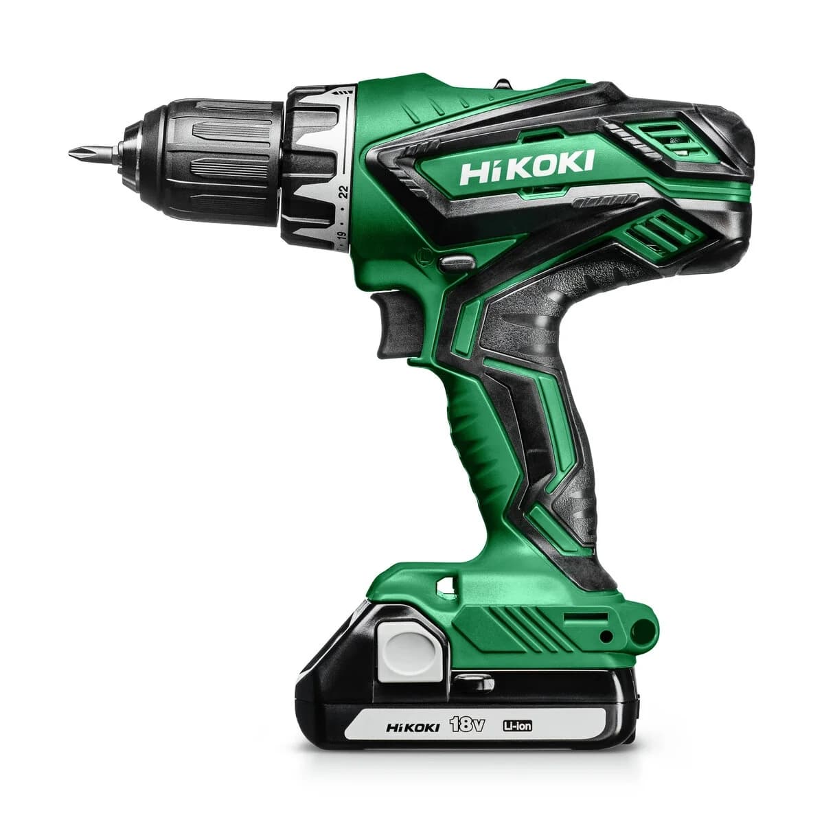 HiKOKI DS18DJL 18V 3.0Ah Çift Akülü Darbesiz Matkap Vidalama