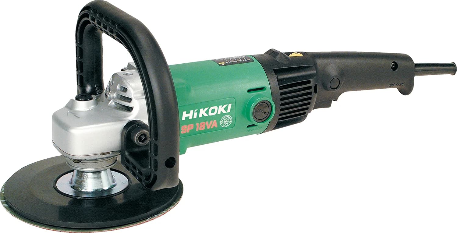 HiKOKI SP18VA 1250W 180mm Elektronik Devir Ayarlı Polisaj Makinesi