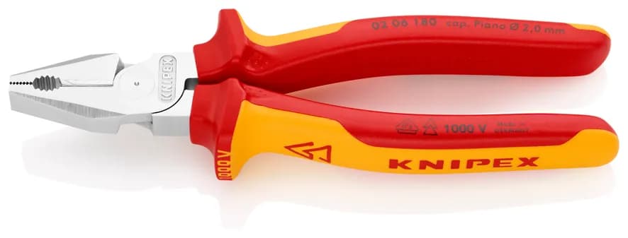 Knipex 0206180 Ağır Tip Kombine Pense 180 mm