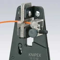 Knipex 121210 Otomatik Kablo Sıyırma 195 mm thumbnail 3