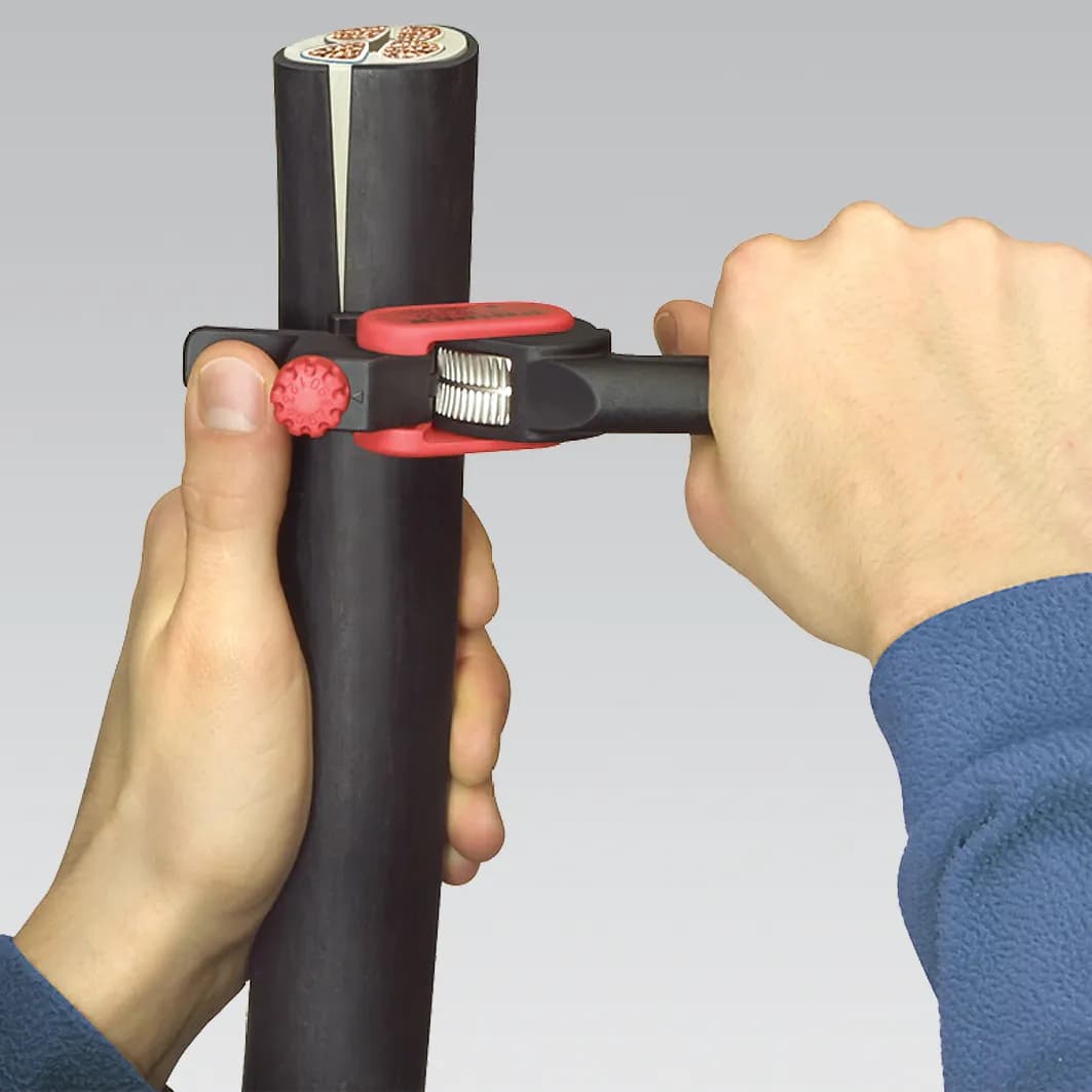 Knipex 1640150 Kablo Sıyırma Aleti 150 mm thumbnail 3
