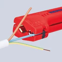 Knipex 1690130SB Universal Kablo Sıyırma Aleti 130 mm thumbnail 2