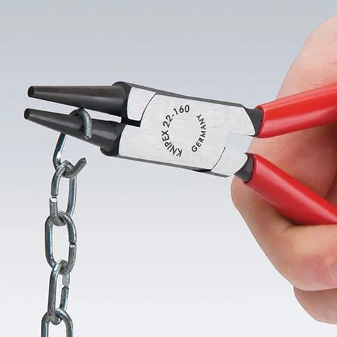 Knipex 2201160 Yuvarlak Uçlu Kargaburun 160 mm thumbnail 2