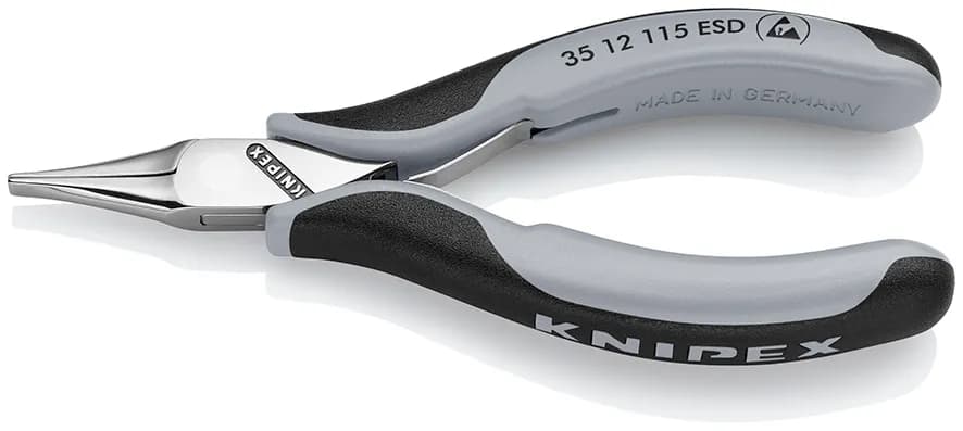 Knipex 3512115ESD 35 12 115 Esd Elektronikçi Kargaburun  -  Esd