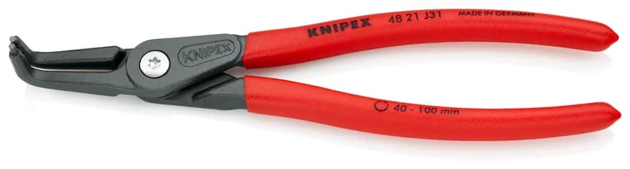 Knipex 4821J31 Ağır Hizmet İç Segman Pensi 210 mm
