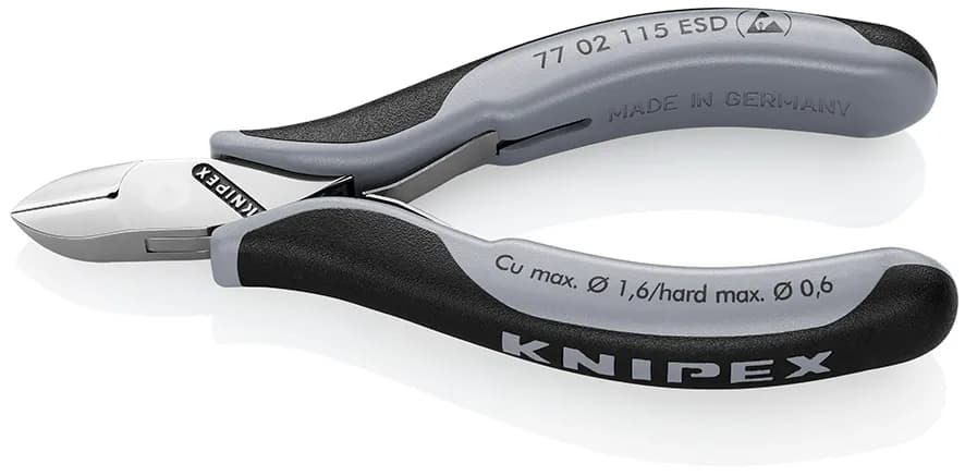 Knipex 7702115ESD 77 02 115 Esd Elektronikçi Yan Keski