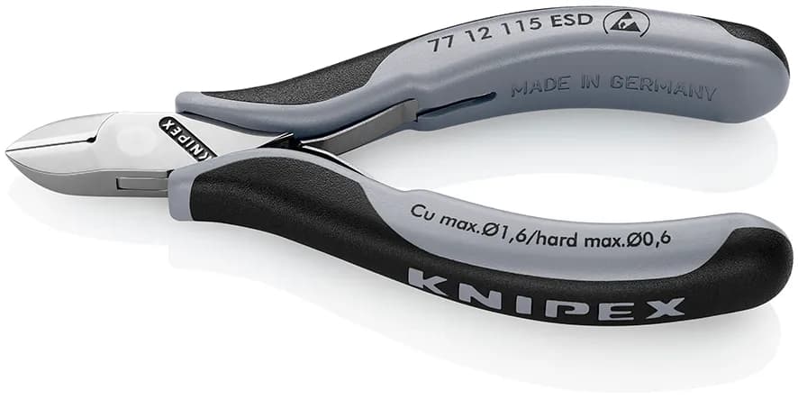 Knipex 7712115ESD 77 12 115 Esd Elektronikçi Yan Keski