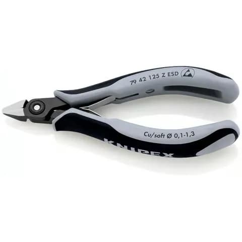Knipex 7942125ZESD 79 12 125esd Elektronikçi Yan Keski