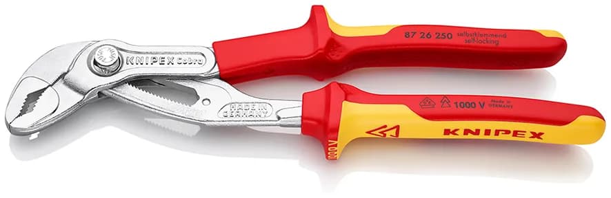 Knipex 8726250 Vde Ayarlı Fort Pense (Cobra) 250 mm