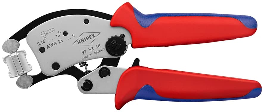 Knipex 975318 TWISTOR16 Yüksük Sıkma Pensi 200 mm