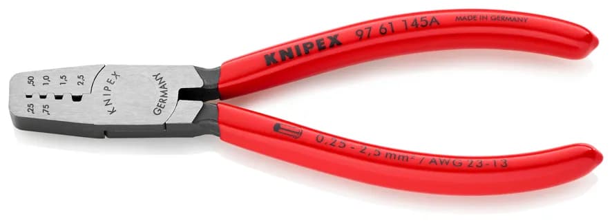 Knipex 9761145 Yüksük Sıkma Pensi 145 mm