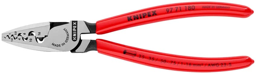 Knipex 9771180 97 71 180 Yüksük Sıkma Pensi