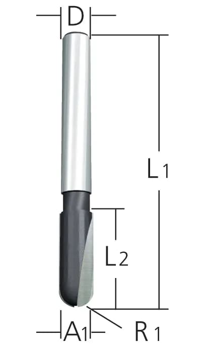 Makita D-09329 Freze Bıçağı 6x6 mm thumbnail 2
