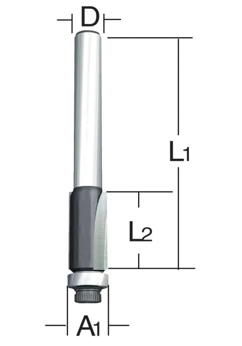 Makita D-09472 Freze Bıçağı 6x10 mm thumbnail 3