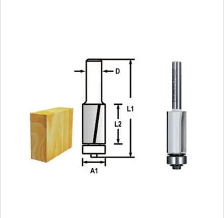 Makita D-47737 Freze Bıçağı 8x12.7 mm