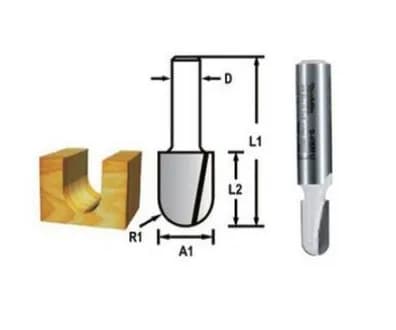 Makita D-47824 Freze Bıçağı 6x12.7 mm