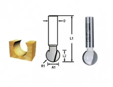 Makita D-48119 Freze Bıçağı 8x9.5 mm