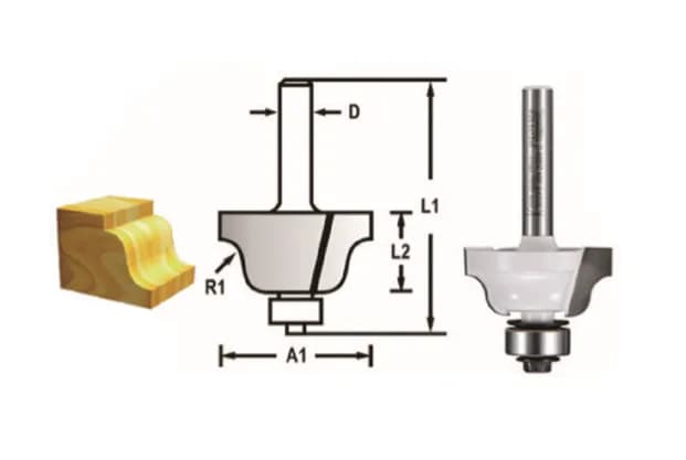 Makita D-48767 Freze Bıçağı 8x38.1 mm