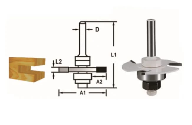 Makita D-48941 Freze Bıçağı 8x47.6 mm