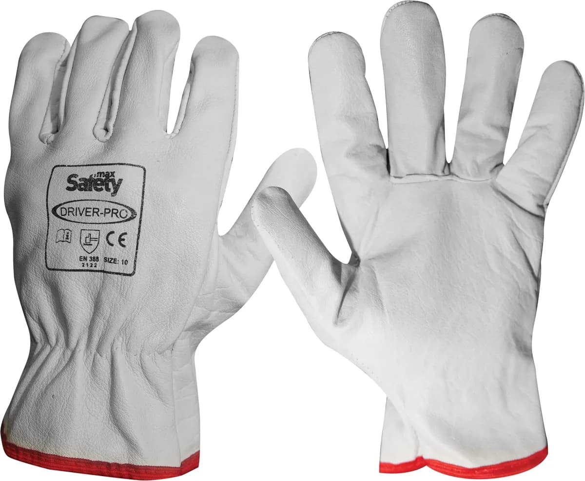 Max Safety DRIVER-PRO Deri Eldiven No: 10