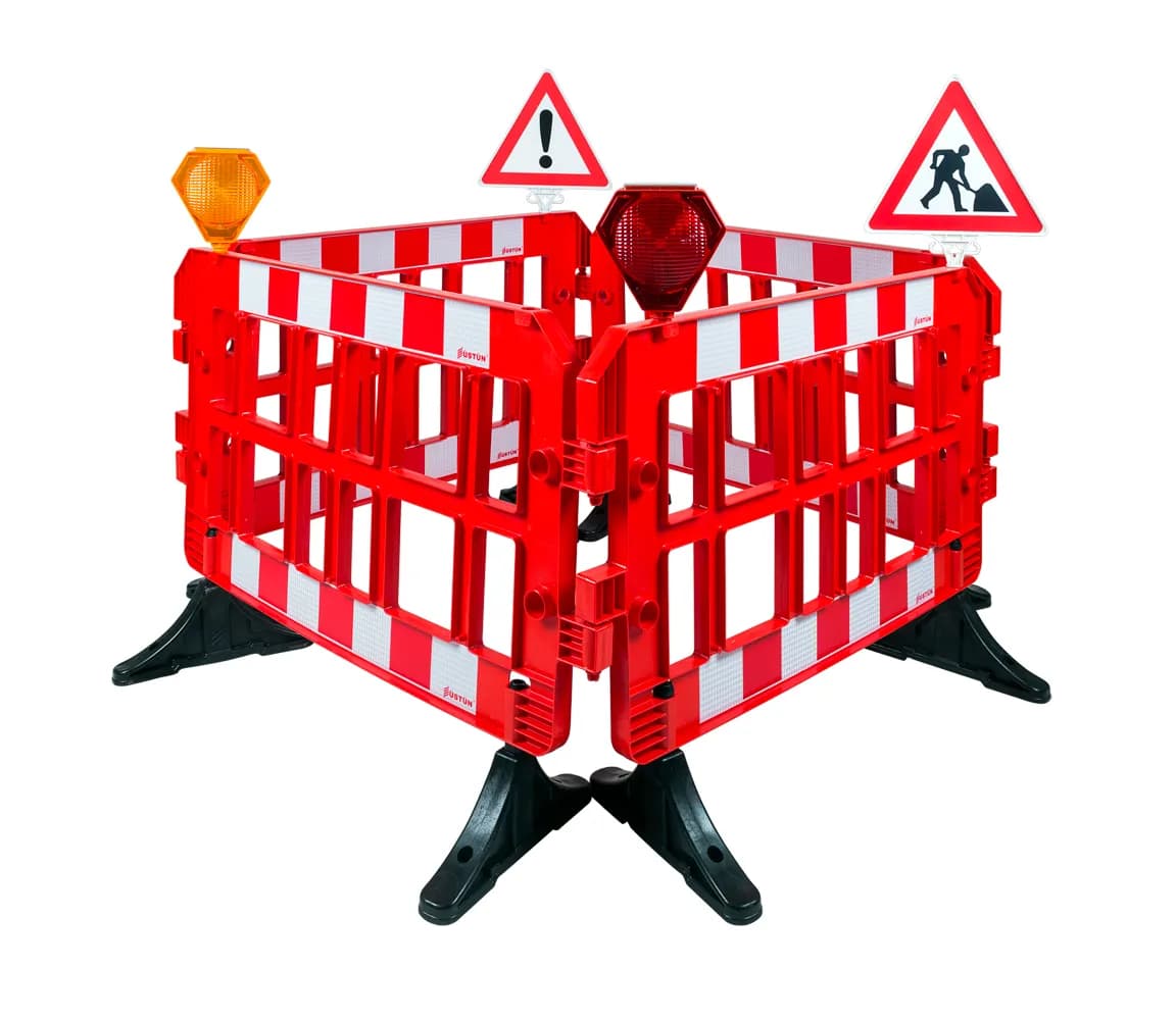 Max Safety MS1-2440 Plastik Trafik Bariyeri 100x150x50 mm thumbnail 3