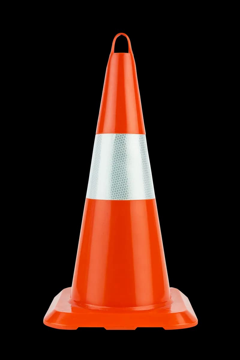 Max Safety MS1-5002 Kırılmaz Koni 50 cm