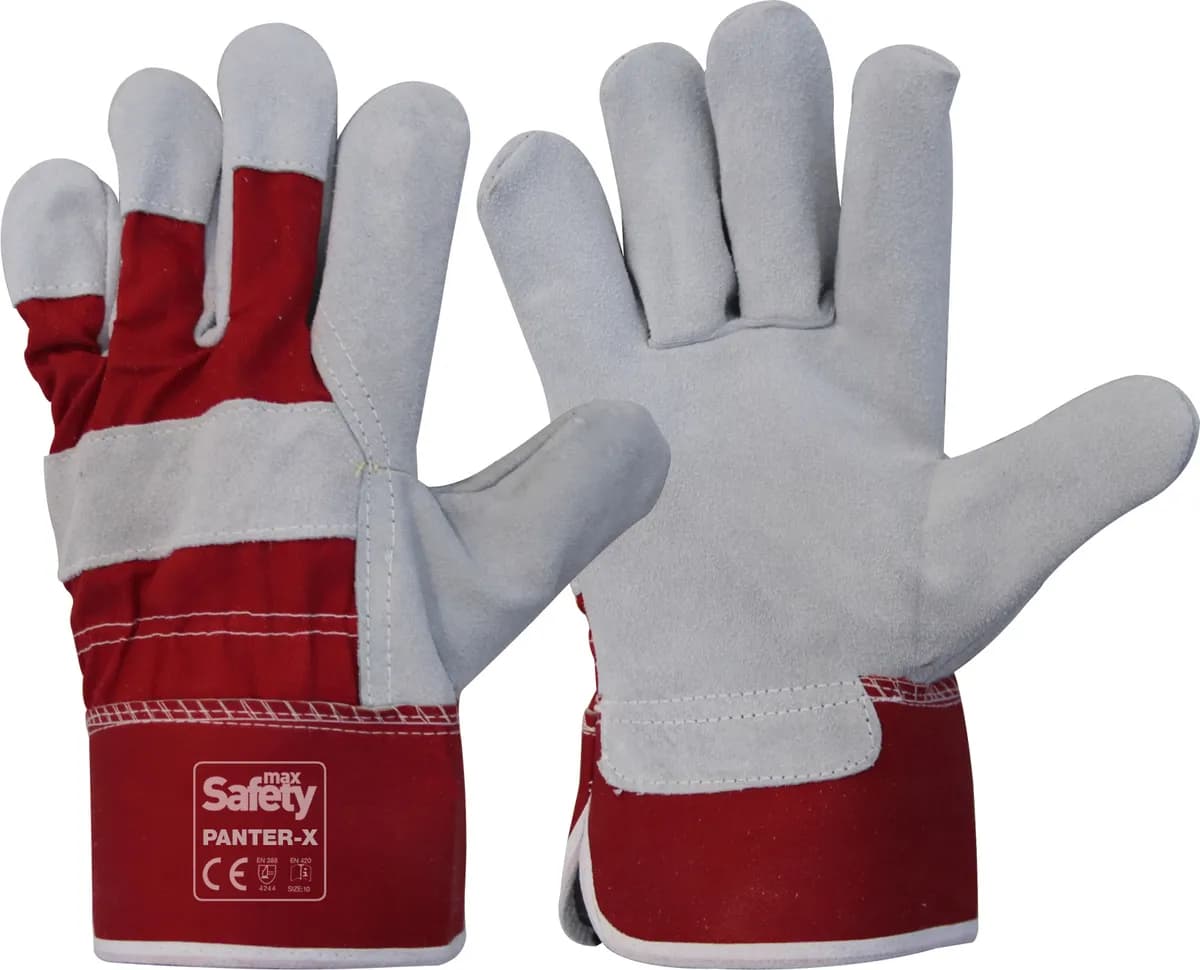 Max Safety PANTER-X Deri Eldiven No: 10