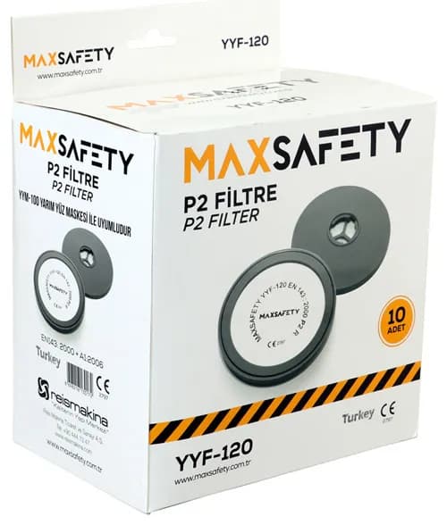 Max Safety YYF-120 P2 Toz Filtresi thumbnail 2