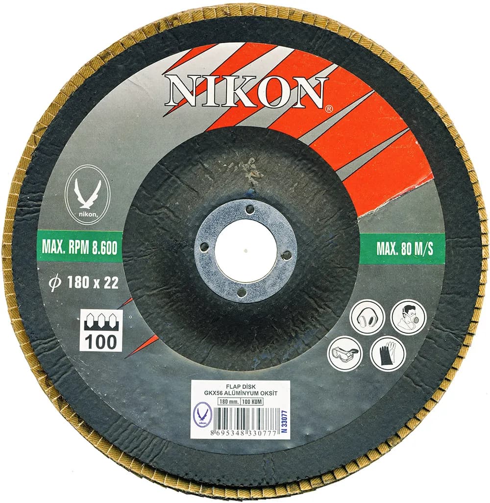 Nikon N33059 Flap Disk 115 mm 120 Kum