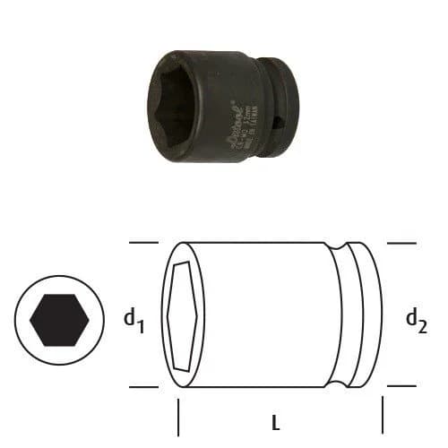 Osaka LN34I2-3/4 3/4 2-3/4 Inch Lokma