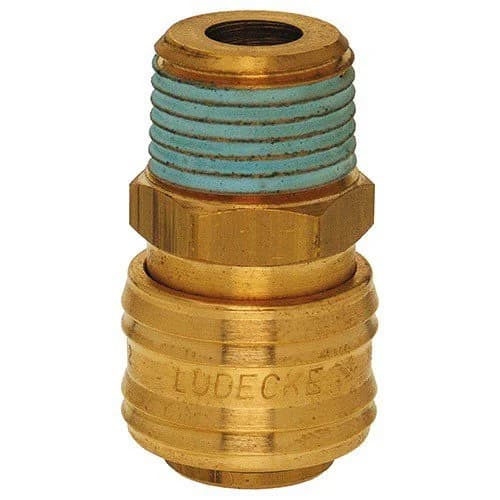 Lüdecke QESG 34A 3/4 Erkek Stoper Endüstriyel