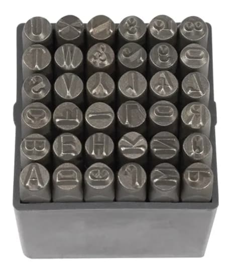 Partner PT03040 Çelik Harf 36 Parça 2 mm