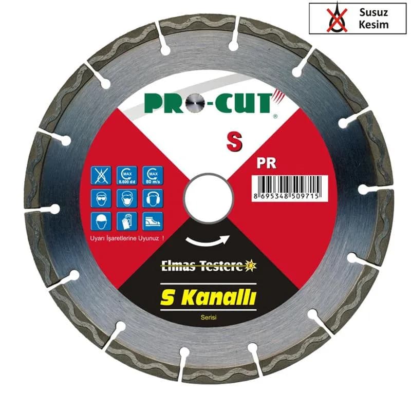 Procut PR50969 S Kanallı Testere 115 S
