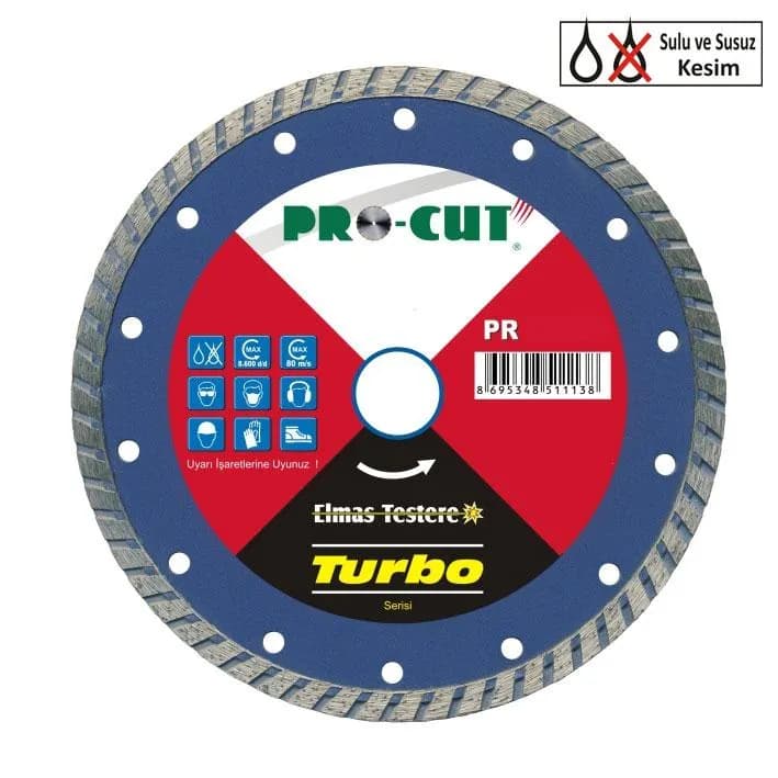 Procut PR51111 Turbo Testere 125 Ab