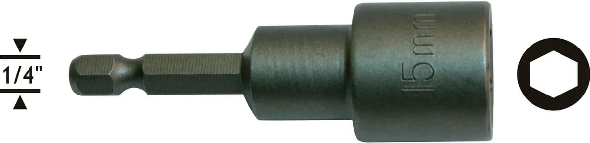Proscr SCR03013 Somun Adaptörü 1/4"x65x7 mm